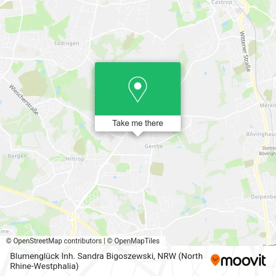 Карта Blumenglück Inh. Sandra Bigoszewski