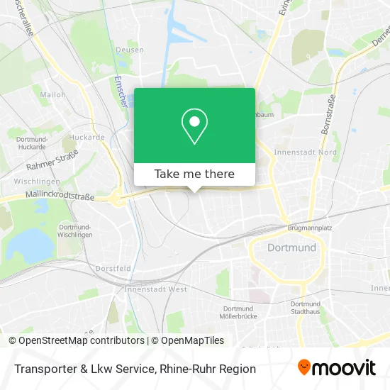 Карта Transporter & Lkw Service