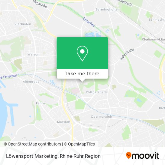 Löwensport Marketing map