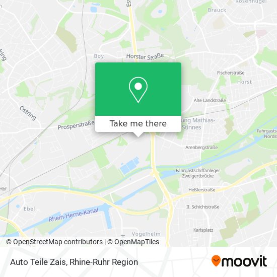 Auto Teile Zais map