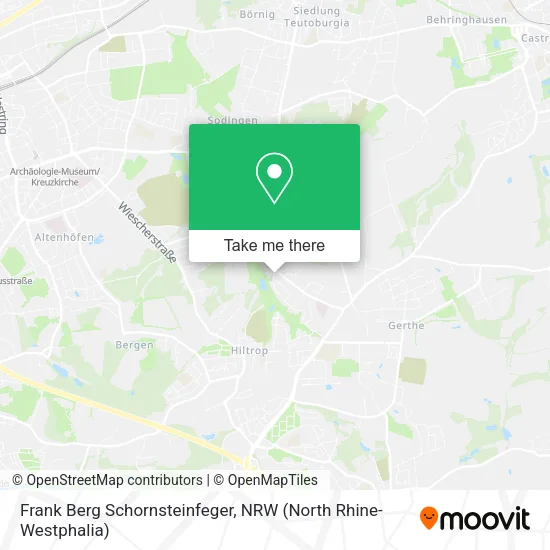 Карта Frank Berg Schornsteinfeger