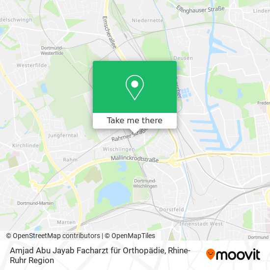 Amjad Abu Jayab Facharzt für Orthopädie map