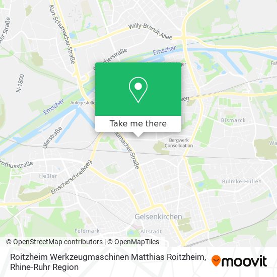 Roitzheim Werkzeugmaschinen Matthias Roitzheim map