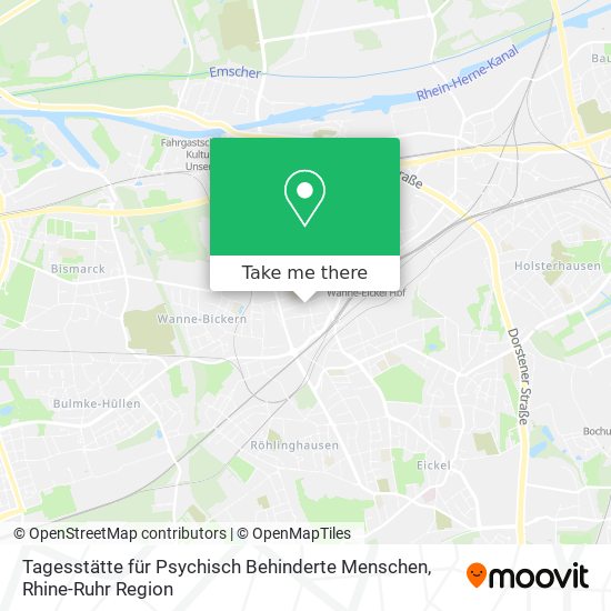 Tagesstätte für Psychisch Behinderte Menschen map