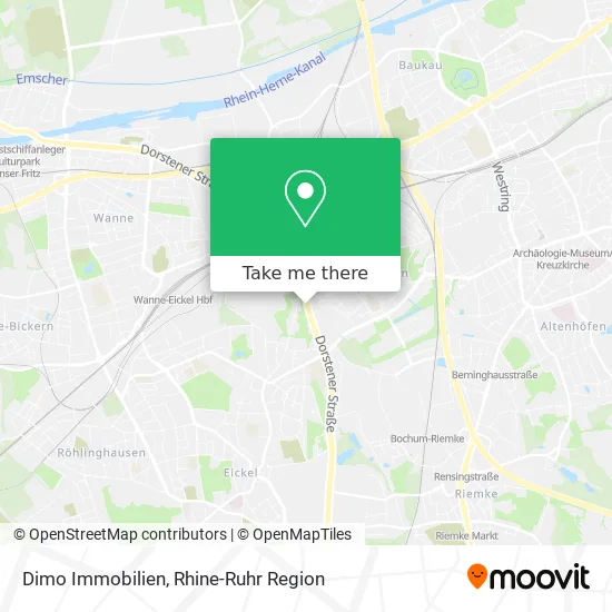Карта Dimo Immobilien