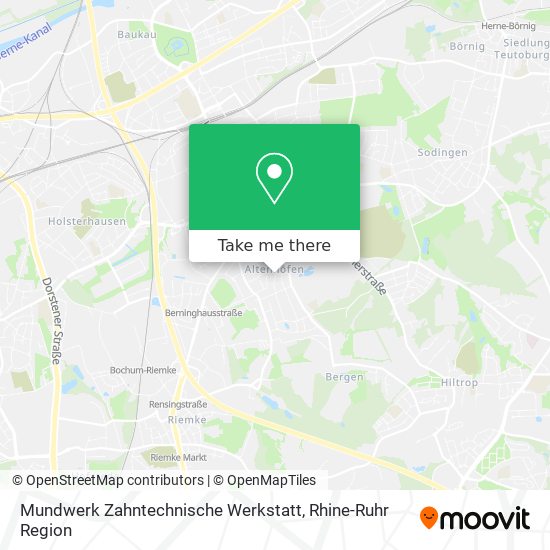 Mundwerk Zahntechnische Werkstatt map