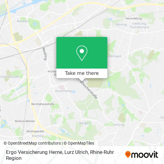 Ergo Versicherung Herne, Lurz Ulrich map