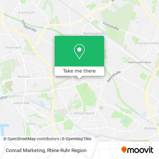 Conrad Marketing map