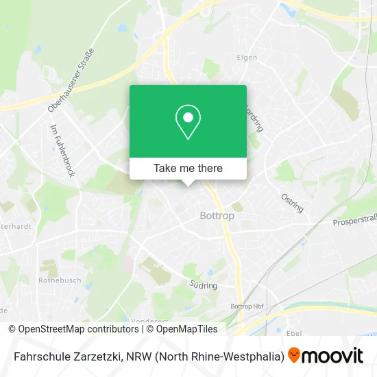 Fahrschule Zarzetzki map