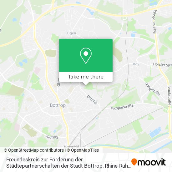 Freundeskreis zur Förderung der Städtepartnerschaften der Stadt Bottrop map