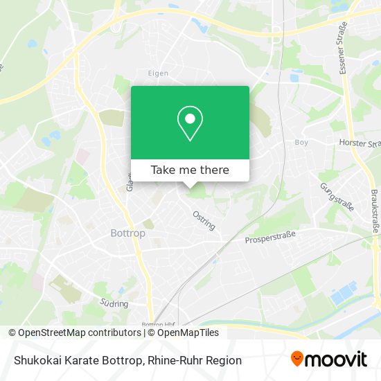 Shukokai Karate Bottrop map