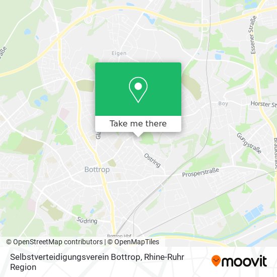 Карта Selbstverteidigungsverein Bottrop