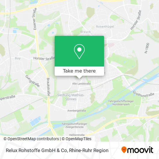 Relux Rohstoffe GmbH & Co map