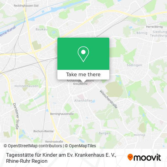 Tagesstätte für Kinder am Ev. Krankenhaus E. V. map