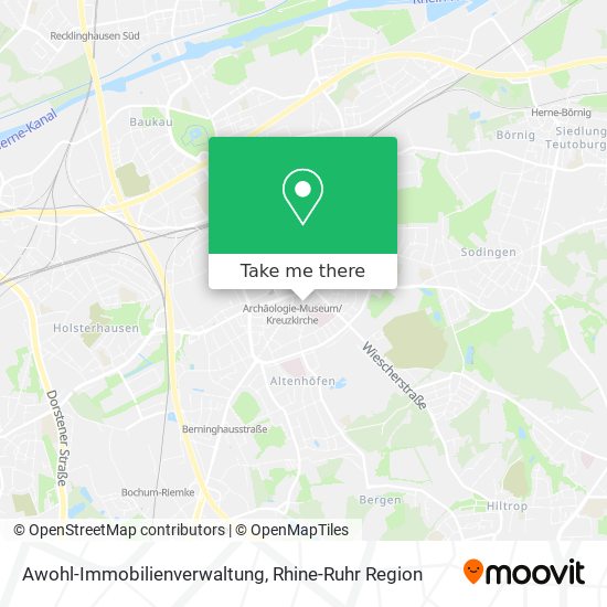 Awohl-Immobilienverwaltung map