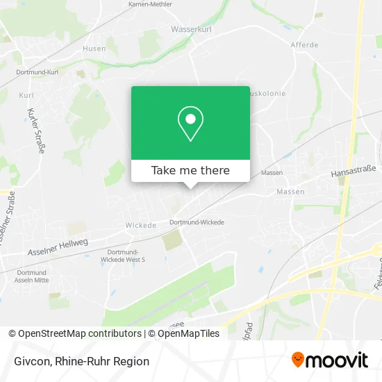 Карта Givcon