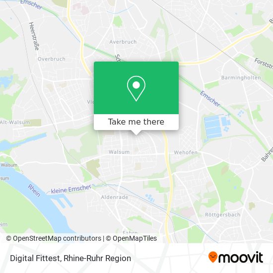 Digital Fittest map