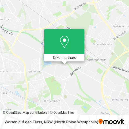 Карта Warten auf den Fluss