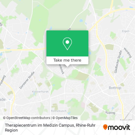 Therapiecentrum im Medizin Campus map