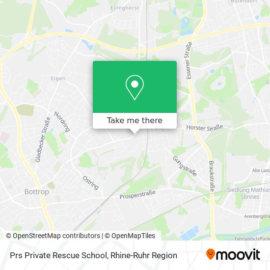 Prs Private Rescue School map