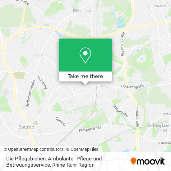 Die Pflegebienen, Ambulanter Pflege-und Betreuungsservice map