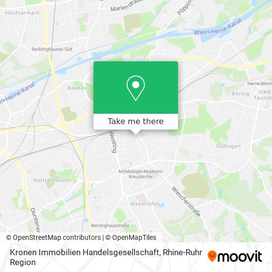 Kronen Immobilien Handelsgesellschaft map