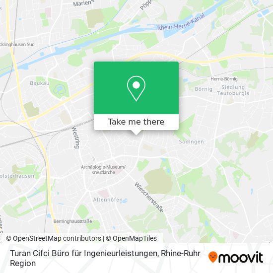Turan Cifci Büro für Ingenieurleistungen map