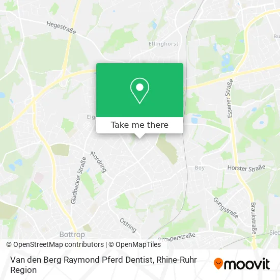 Карта Van den Berg Raymond Pferd Dentist