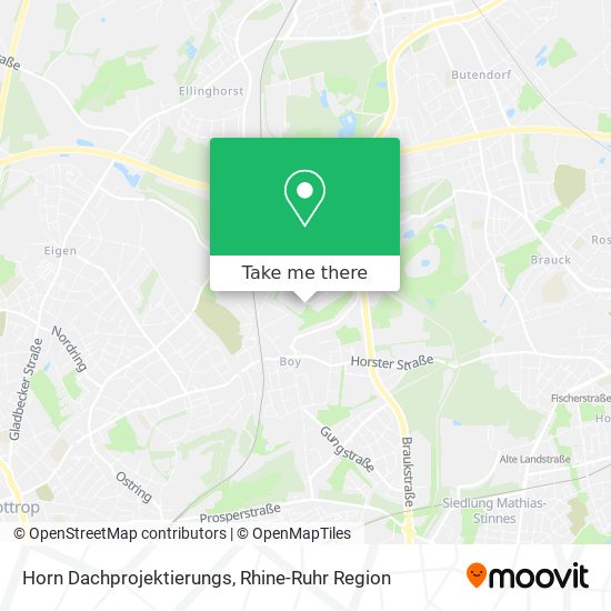 Horn Dachprojektierungs map