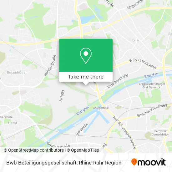 Карта Bwb Beteiligungsgesellschaft