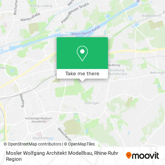 Карта Mosler Wolfgang Architekt Modellbau