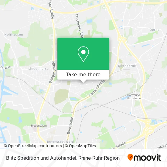 Карта Blitz Spedition und Autohandel