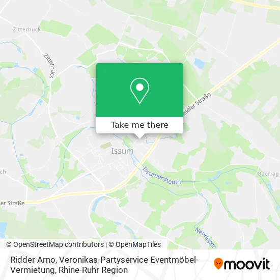 Карта Ridder Arno, Veronikas-Partyservice Eventmöbel-Vermietung