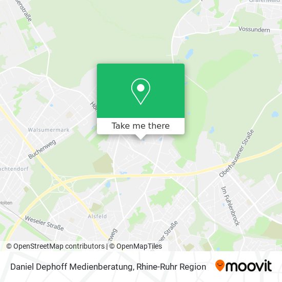 Daniel Dephoff Medienberatung map