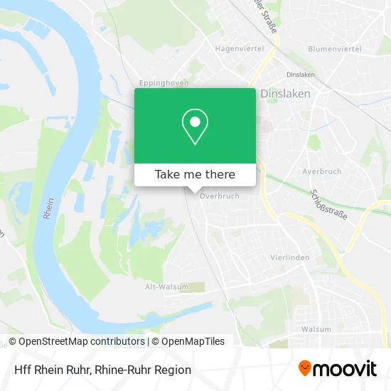 Карта Hff Rhein Ruhr