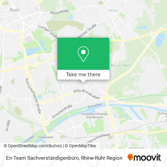 Карта En-Team Sachverständigenbüro