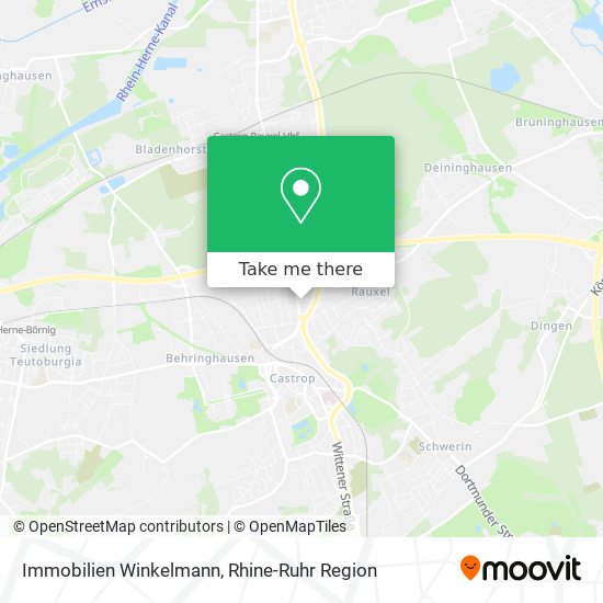 Immobilien Winkelmann map