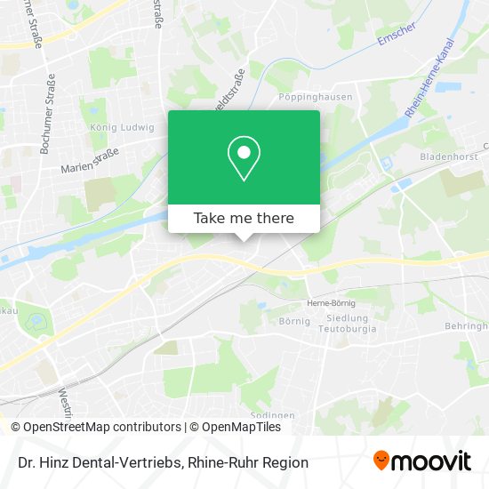 Dr. Hinz Dental-Vertriebs map