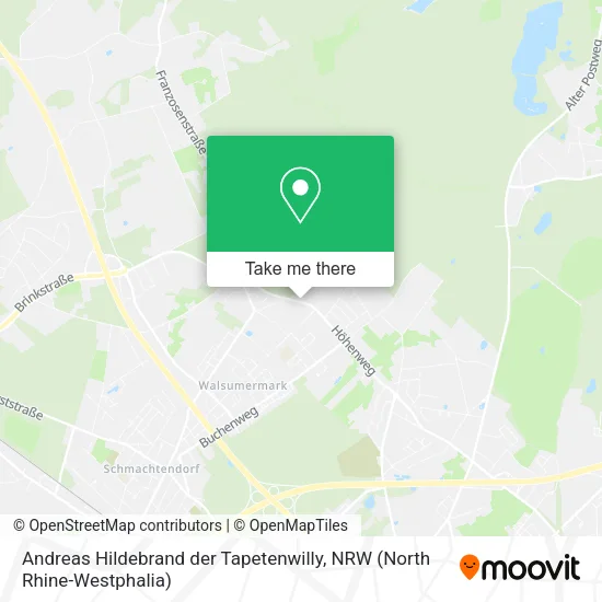 Andreas Hildebrand der Tapetenwilly map