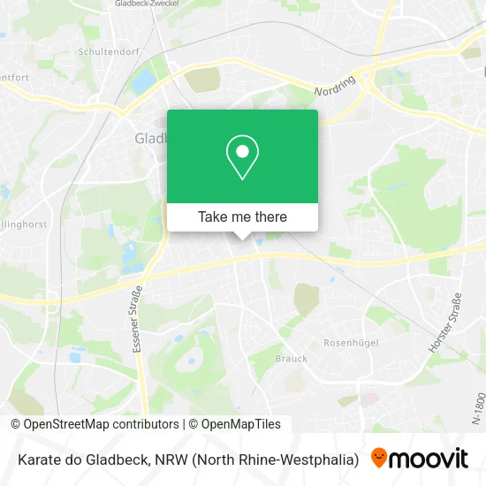 Карта Karate do Gladbeck