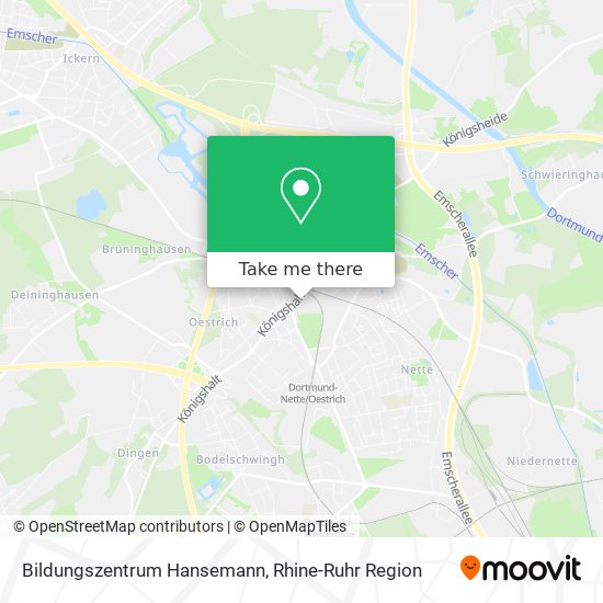 Bildungszentrum Hansemann map
