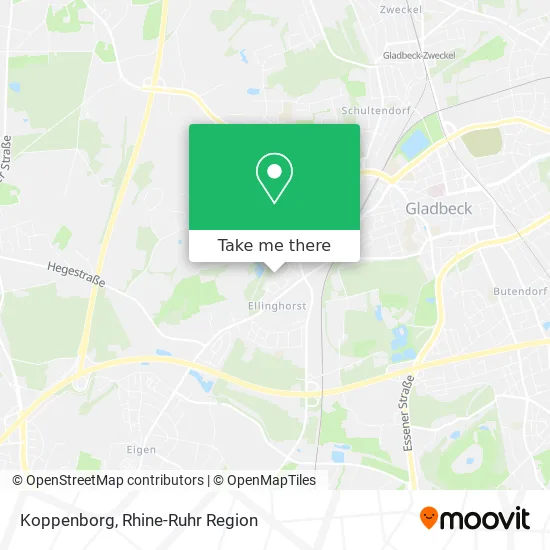 Карта Koppenborg