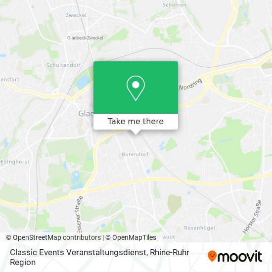 Classic Events Veranstaltungsdienst map