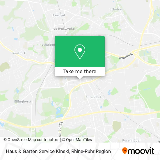 Haus & Garten Service Kinski map