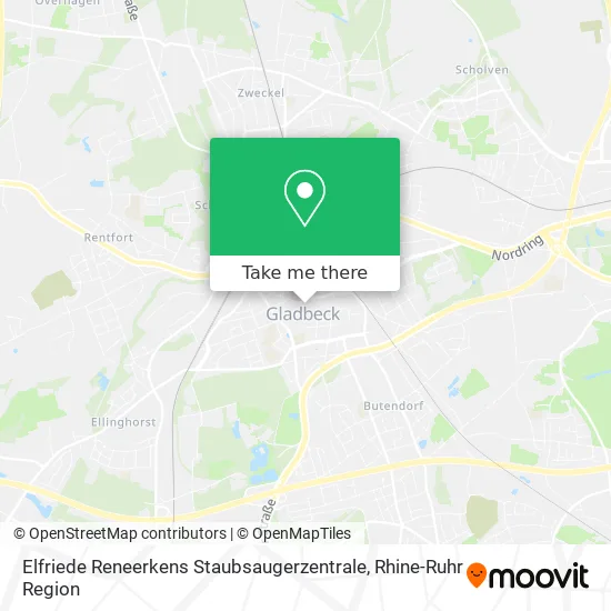 Карта Elfriede Reneerkens Staubsaugerzentrale