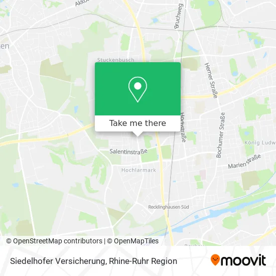 Карта Siedelhofer Versicherung