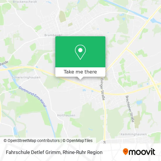 Карта Fahrschule Detlef Grimm