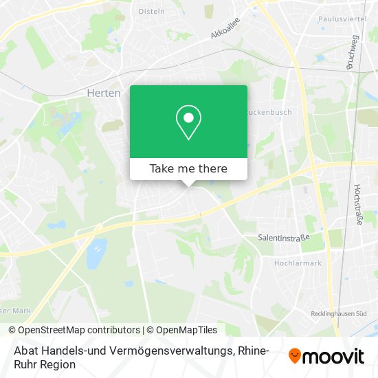Abat Handels-und Vermögensverwaltungs map