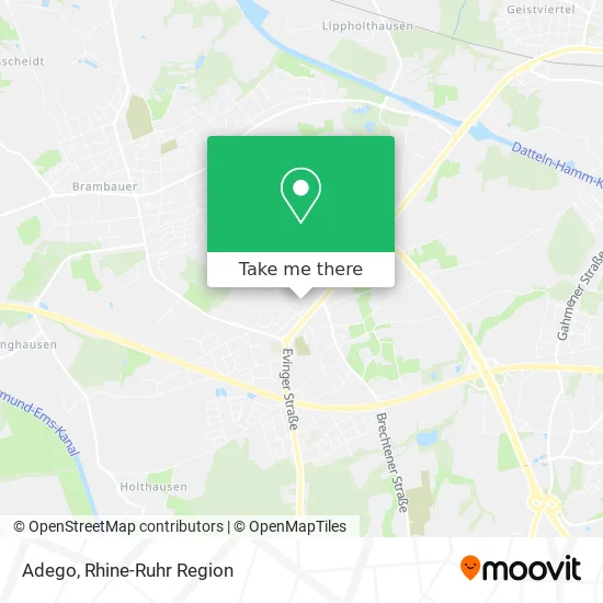 Карта Adego