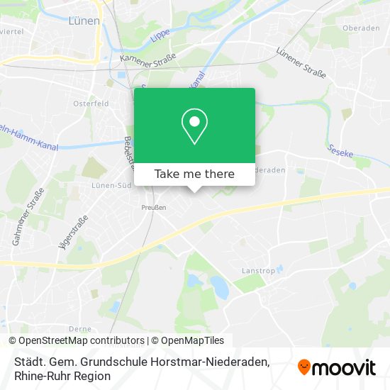 Карта Städt. Gem. Grundschule Horstmar-Niederaden